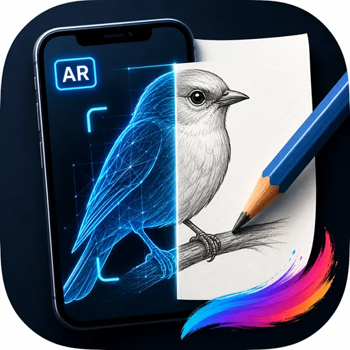 AR Sketch & Draw: Trace Android app icon