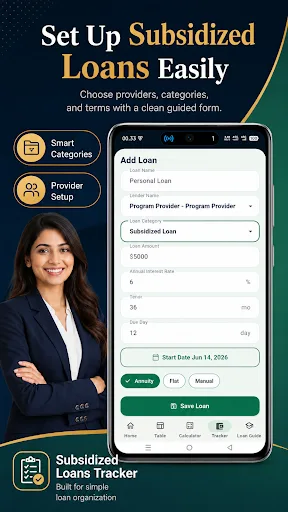 Subsidized Loans Tracker Android app screenshot 3