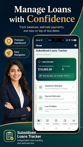 Subsidized Loans Tracker Android app screenshot 6