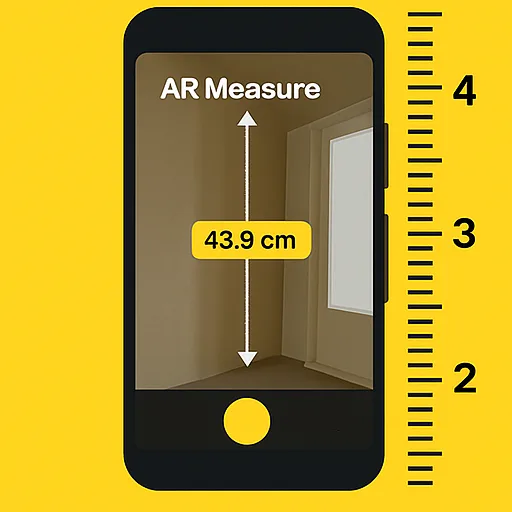 AR Ruler & Tape Measure App Android app icon