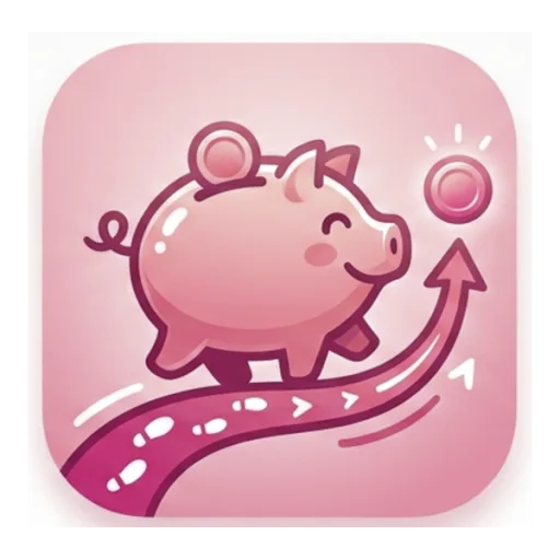 PiggyTrail - Expense Tracker Android app icon