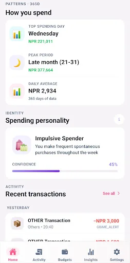 PiggyTrail - Expense Tracker Android app screenshot 4