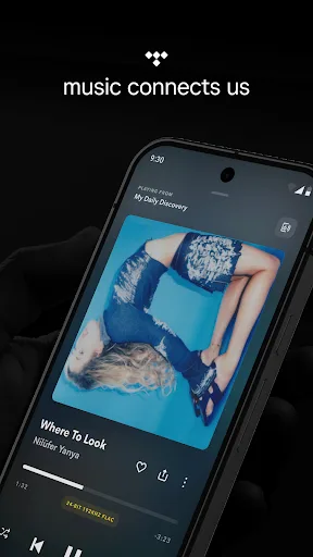 TIDAL Music: HiFi sound Android app screenshot 1