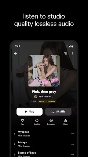 TIDAL Music: HiFi sound Android app screenshot 3