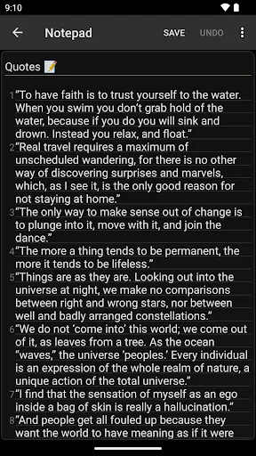 Notepad - simple notes Android app screenshot 3