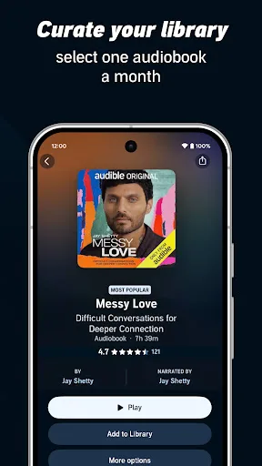 Audible: Audiobooks & Podcasts Android app screenshot 6