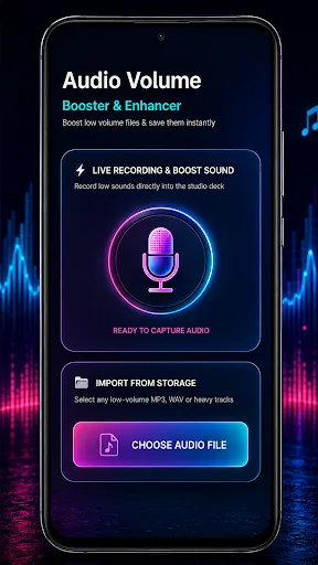 Audio Volume Booster Android app screenshot 2