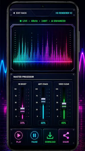 Audio Volume Booster Android app screenshot 3