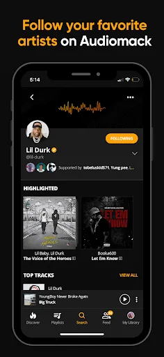 Audiomack: Music Downloader Android app screenshot 5