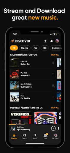 Audiomack: Music Downloader Android app screenshot 6