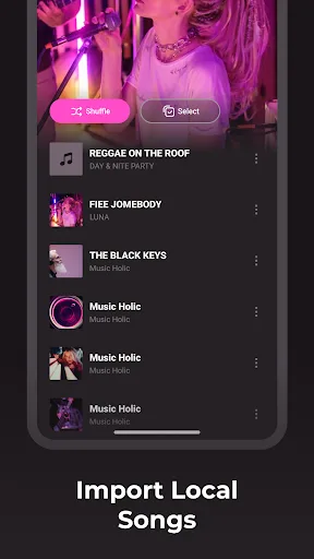 AudioPocket: Offline Music Android app screenshot 2