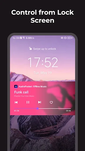 AudioPocket: Offline Music Android app screenshot 5