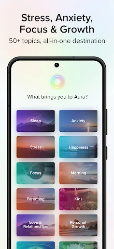 Aura: Meditation & Sleep, CBT Android app screenshot 5