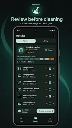 Aurora Clear Android app screenshot 2