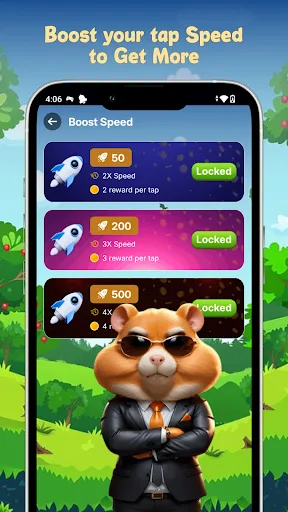Hamster Miner - Tap & HMS Mine Android app screenshot 5