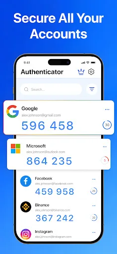 Authenticator App & VPN Proxy Android app screenshot 2