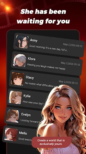 Avenlo – AI Character Chat Android app screenshot 1