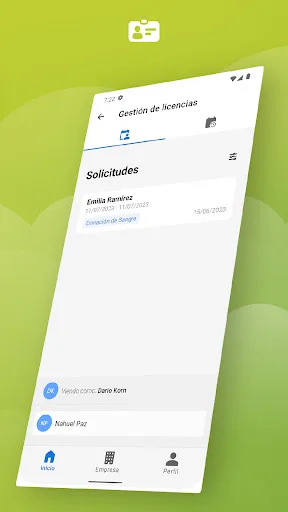 Tango Empleados Android app screenshot 5