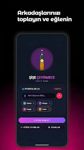 Truth or Dare: Spin the Bottle Android app screenshot 1