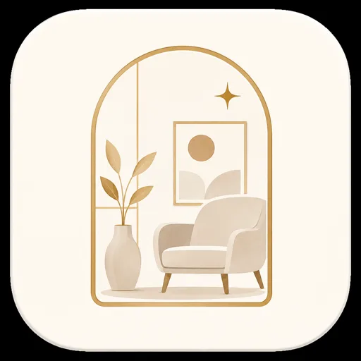 Visuél: AI Room Designer Android app icon