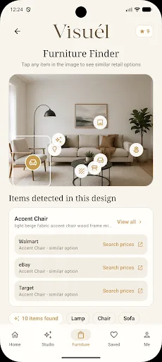 Visuél: AI Room Designer Android app screenshot 6