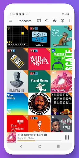 Podcast Addict: Podcast player Android app screenshot 4