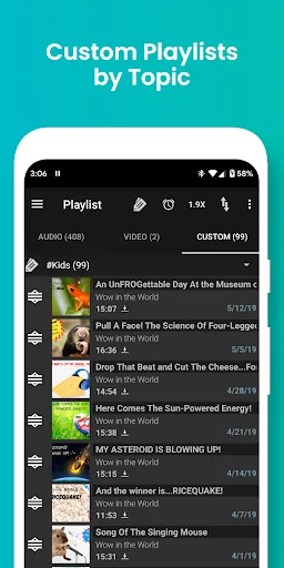 Podcast Addict: Podcast player Android app screenshot 6