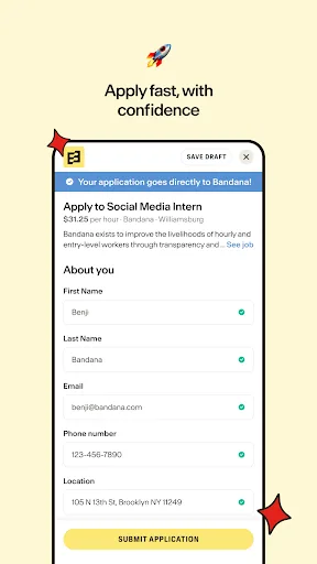 Bandana Job Search Android app screenshot 5