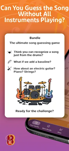 Bandle - Guess the song Android app screenshot 1