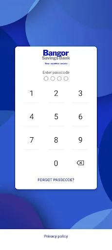 Bangor Savings Bank Android app screenshot 1