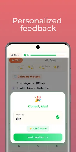 Market Math - Mental Math Game Android app screenshot 6