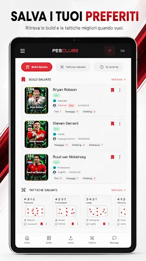 PESCLUBS Android app screenshot 5