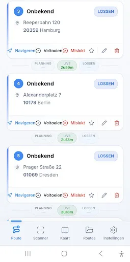RouteSlim Android app screenshot 4