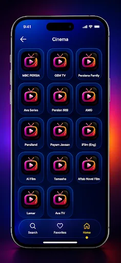Bax TV Android app screenshot 3