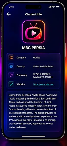 Bax TV Android app screenshot 4