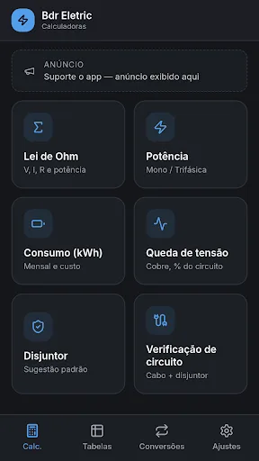 Bdr Eletric Android app screenshot 1