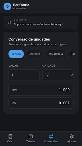 Bdr Eletric Android app screenshot 3
