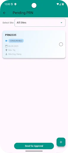 TEJ ERP Android app screenshot 2