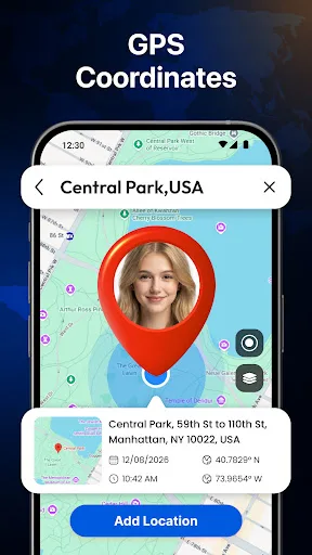GPS Map Camera: Location Stamp Android app screenshot 3