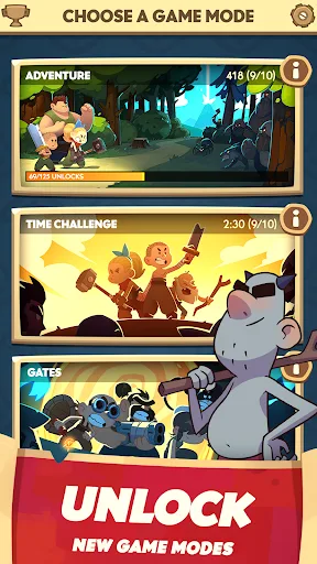 Almost a Hero — Idle RPG Android app screenshot 1