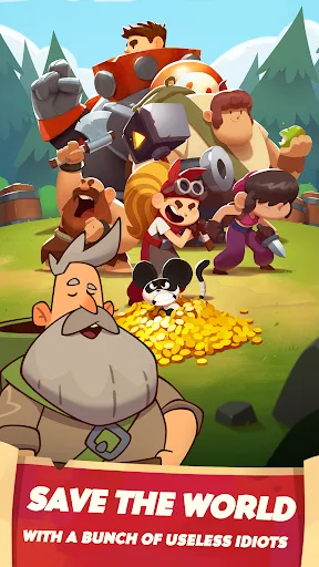 Almost a Hero — Idle RPG Android app screenshot 2