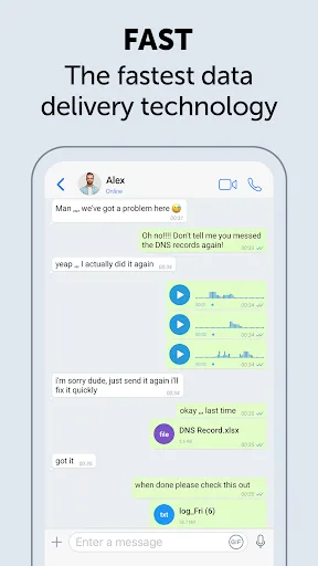 Zangi - Private Messenger Android app screenshot 2