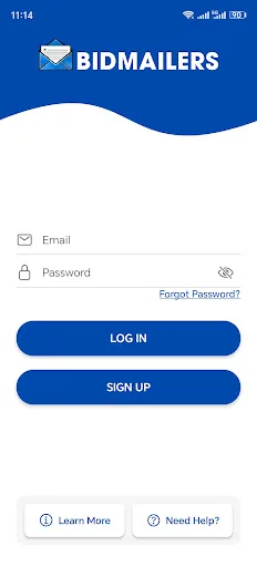 Bid Mailers Android app screenshot 1