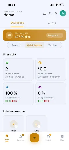 PongDex Android app screenshot 1