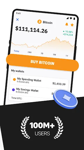 Bitcoin.com Wallet: Buy, Sell Android app screenshot 2