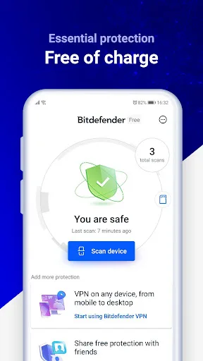 Bitdefender Antivirus Android app screenshot 1