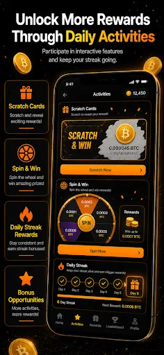 BitForge - Bitcoin Cloud Miner Android app screenshot 3