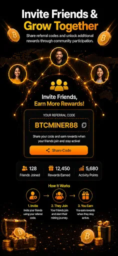 BitForge - Bitcoin Cloud Miner Android app screenshot 4