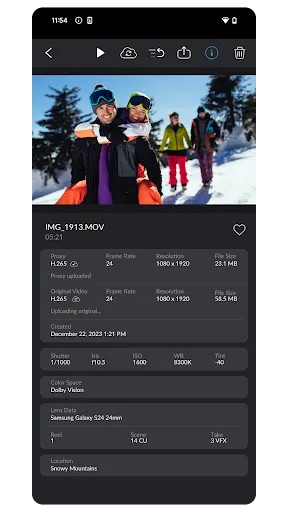 Blackmagic Camera Android app screenshot 5