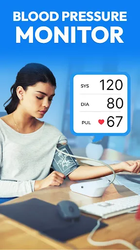 Blood Sugar & Pressure Monitor Android app screenshot 1